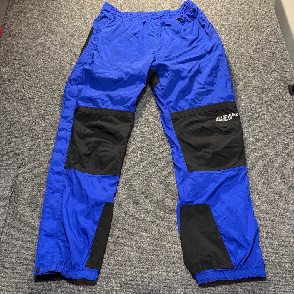 Boulder Gear Mens Blue Black Ski Snowboard Pants Waterproof Insulated Mens XL